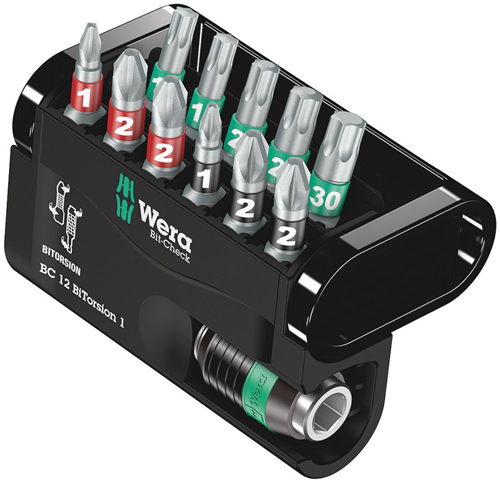 Schroefbitset Wera - BC12 BIT TORSION 1 Schroefbitset Wera - BC12 BIT TORSION 1