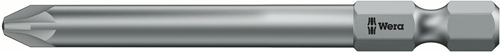 Schroefbit Lang Pozidrive Wera - 855/4Z PZ2 70MM 1/4'' Schroefbit Lang Pozidrive Wera - 855/4Z PZ2 70MM 1/4''