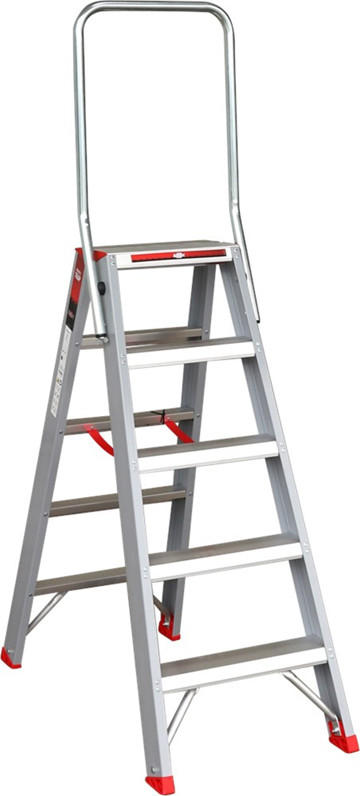 dubbele trap aluminum ongecoat kelfort dubbele trap aluminum ongecoat kelfort