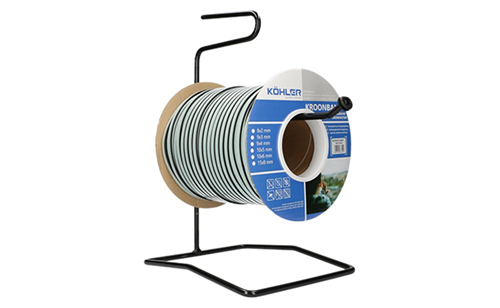 Kroonband Epdm Celrubber Kowo - 9X4MM 125M ZWART Kroonband Epdm Celrubber Kowo - 9X4MM 125M ZWART