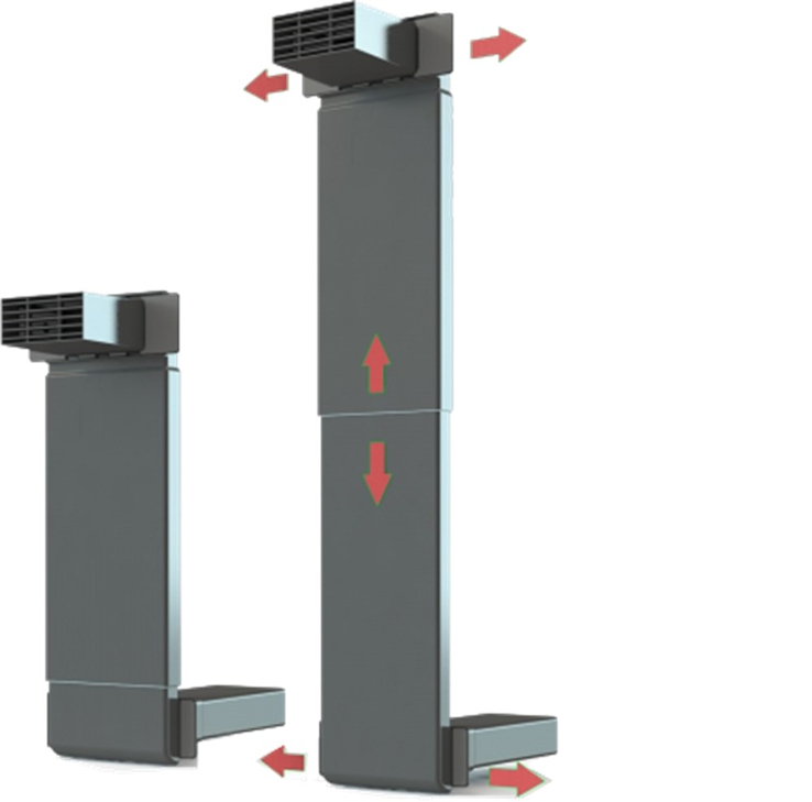 vloerventilatiekoker instelbaar kelfort vloerventilatiekoker instelbaar kelfort