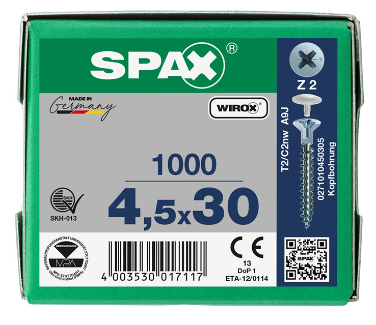 spaanplaatschroef wirox spax spaanplaatschroef wirox spax