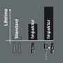 schroefbit lang pozidriv wera impaktor-8 schroefbit lang pozidriv wera impaktor-8