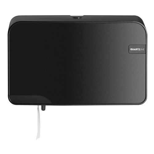 Toiletrolhouder Abs Quartzline - 218X330X145MM ZWART Toiletrolhouder Abs Quartzline - 218X330X145MM ZWART