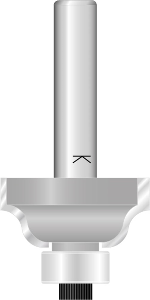 Multiprofielfrees Hardmetaal Stehle - 25.5X14.0X44X10.0MM R=4.0MM Multiprofielfrees Hardmetaal Stehle - 25.5X14.0X44X10.0MM R=4.0MM