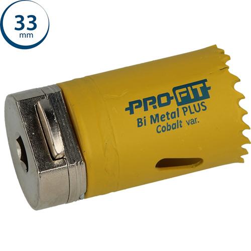 Gatzaag Bimetal Plus Variable Profit - Ø 33X38MM CLICK&DRILL HEX 10MM Gatzaag Bimetal Plus Variable Profit - Ø 33X38MM CLICK&DRILL HEX 10MM