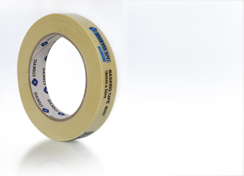Schilderstape Crêpe - 19MM 50M CREME Schilderstape Crêpe - 19MM 50M CREME