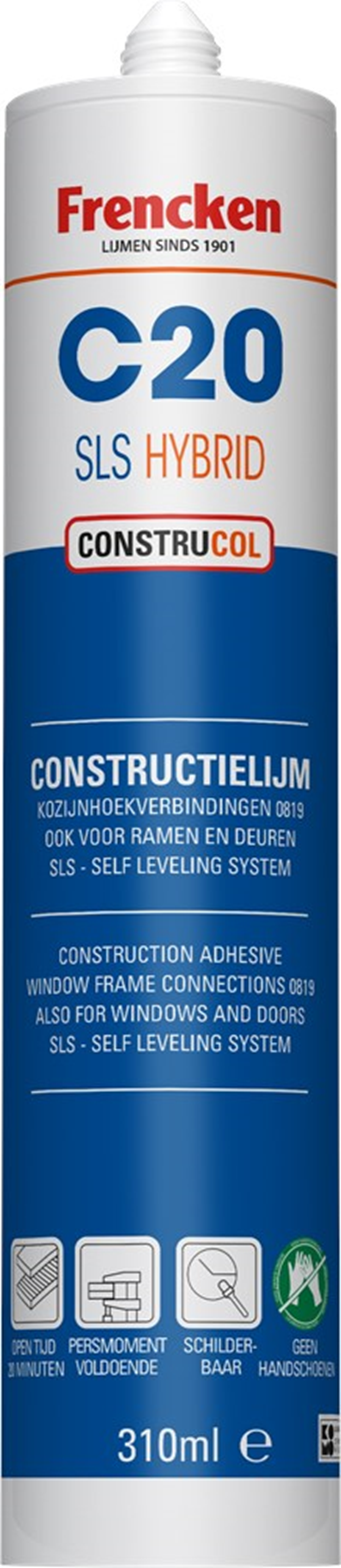 kozijnenlijm waterdicht/vast frencken kozijnenlijm waterdicht/vast frencken