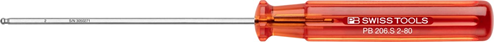 Schroevendraaier Inbus Pb Swiss Tools - PB 206.S 2-80 2.0MM Schroevendraaier Inbus Pb Swiss Tools - PB 206.S 2-80 2.0MM