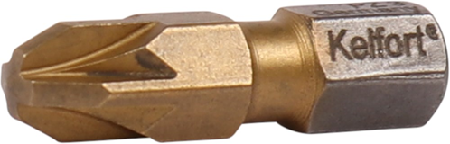 Schroefbit Pozidriv Kelfort - BITFLEX-TIN PZ3 25MM 1/4'' Schroefbit Pozidriv Kelfort - BITFLEX-TIN PZ3 25MM 1/4''