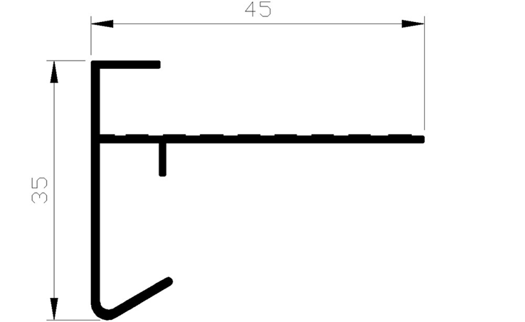 daktrim aluminium brute daktrim aluminium brute