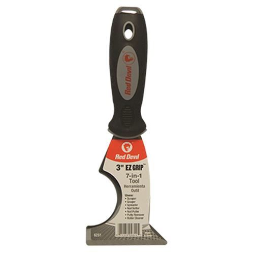 Plamuur- En Steekmes Red Devil - 7-in-1 TOOL EZ GRIP Plamuur- En Steekmes Red Devil - 7-in-1 TOOL EZ GRIP