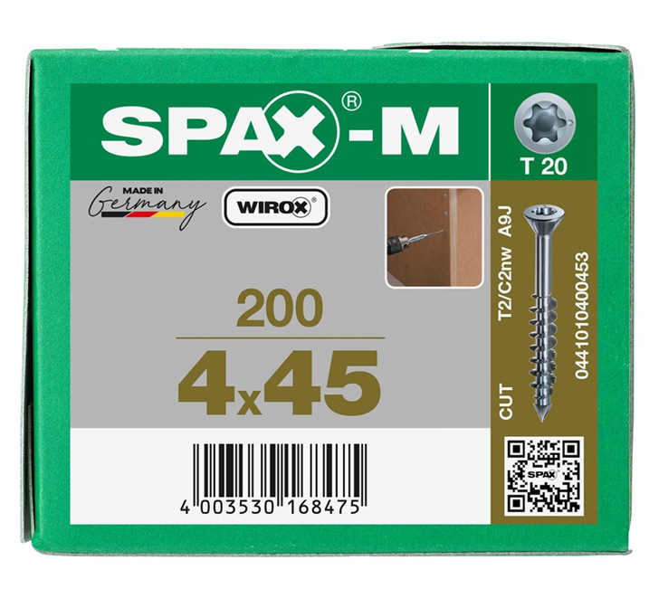 mdf plaatschroef wirox spax-m mdf plaatschroef wirox spax-m