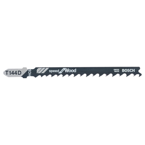 Decoupeerzaagblad Bosch Speed For Wood - T144D 74MM SET à 100 ST Decoupeerzaagblad Bosch Speed For Wood - T144D 74MM SET à 100 ST