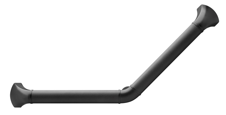 wandbeugel zwart/aluminium secucare wandbeugel zwart/aluminium secucare