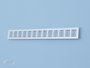 ventilatiestrip aluminium wit-2 ventilatiestrip aluminium wit-2