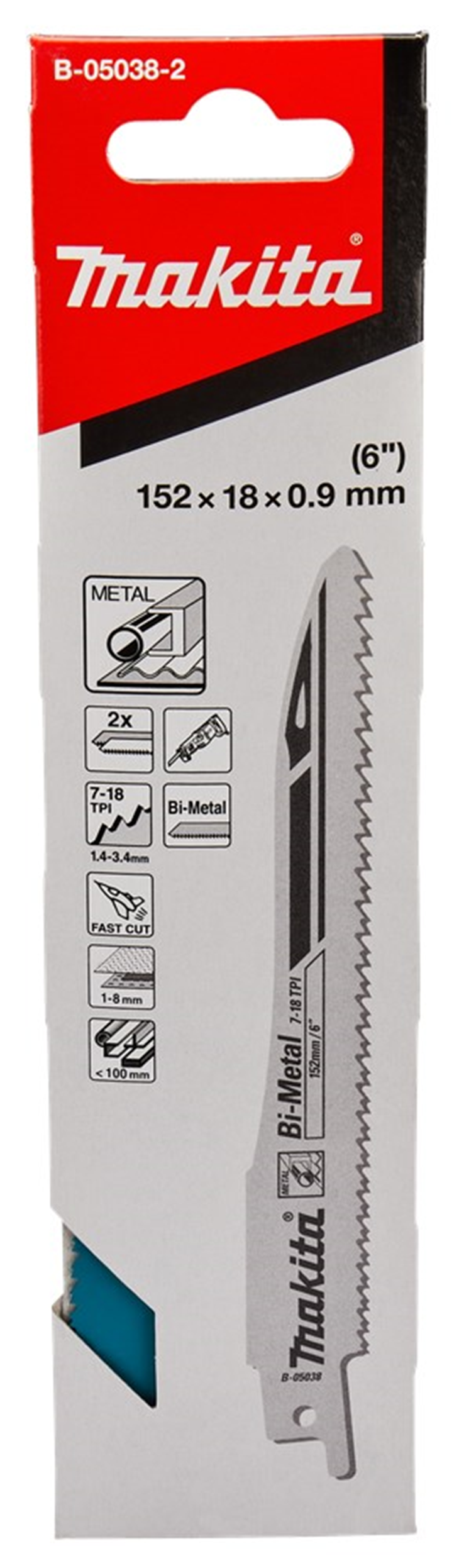 reciprozaagblad makita for bi-metal reciprozaagblad makita for bi-metal