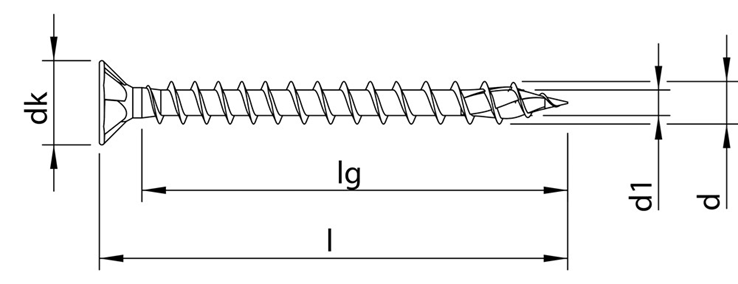spaanplaatschroef rvs a2 heco spaanplaatschroef rvs a2 heco