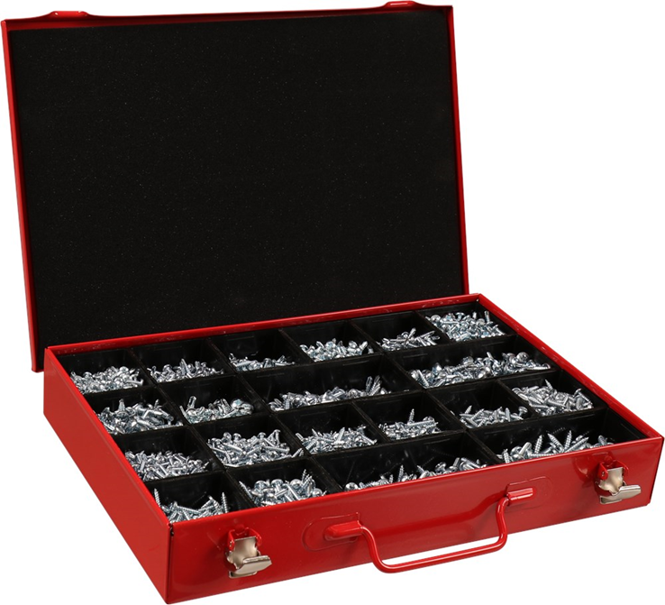 assortimentskoffer metaal rood kelfort assortimentskoffer metaal rood kelfort