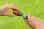 slangstuk oranje/grijs gardena-8 slangstuk oranje/grijs gardena-8