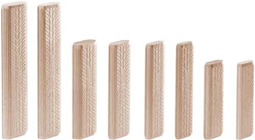 Verbindingsplaat Domino Beuken Festool - D14X100/80 BU Verbindingsplaat Domino Beuken Festool - D14X100/80 BU