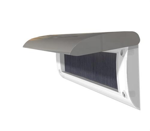 Briefplaat Binnen Kunststof Gezu - 345X86MM ANTRACIET Briefplaat Binnen Kunststof Gezu - 345X86MM ANTRACIET