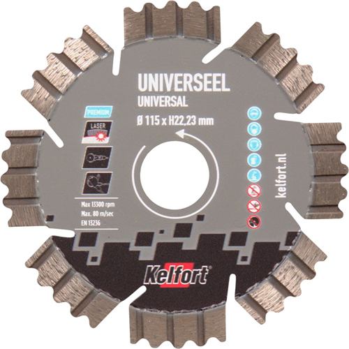 Diamantzaagblad Droog Kelfort - 180X22.23MM PREMIUM Diamantzaagblad Droog Kelfort - 180X22.23MM PREMIUM