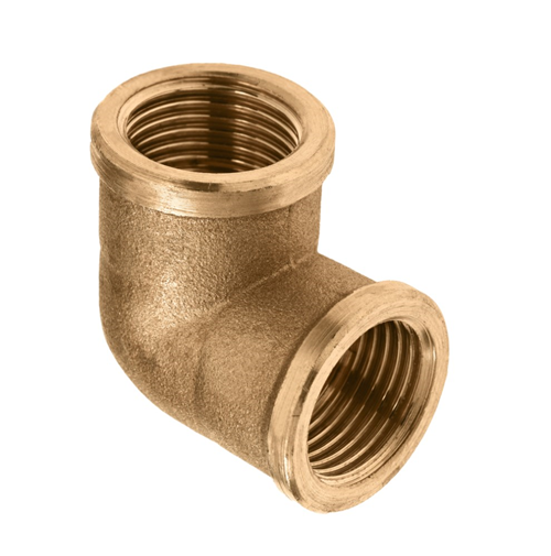 Kniekoppeling Messing - 1/2'' BI Kniekoppeling Messing - 1/2'' BI