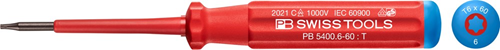 Schroevendraaier Torx Pb Swiss Tools - PB 5400.6-60 T6 Schroevendraaier Torx Pb Swiss Tools - PB 5400.6-60 T6
