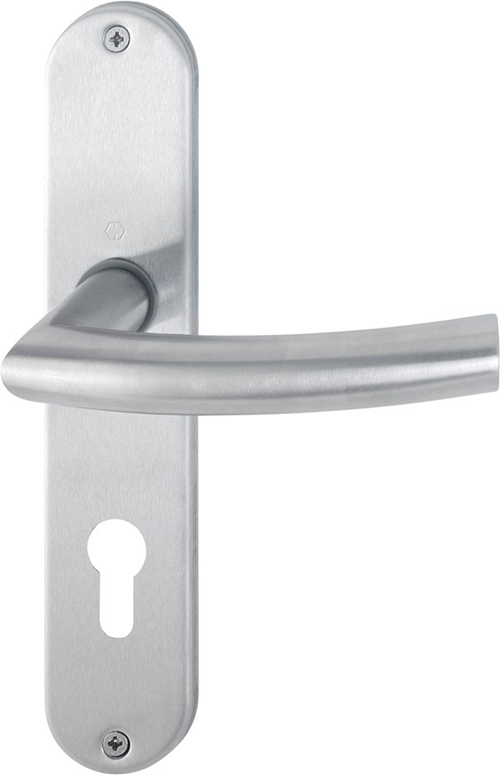 Deurkrukgarnituur Rvs Hoppe - E1430Z/302 PC72MM Deurkrukgarnituur Rvs Hoppe - E1430Z/302 PC72MM