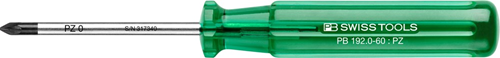 Schroevendraaier Pozidriv Pb Swiss Tools - PB 192.0-60 PZ0 Schroevendraaier Pozidriv Pb Swiss Tools - PB 192.0-60 PZ0