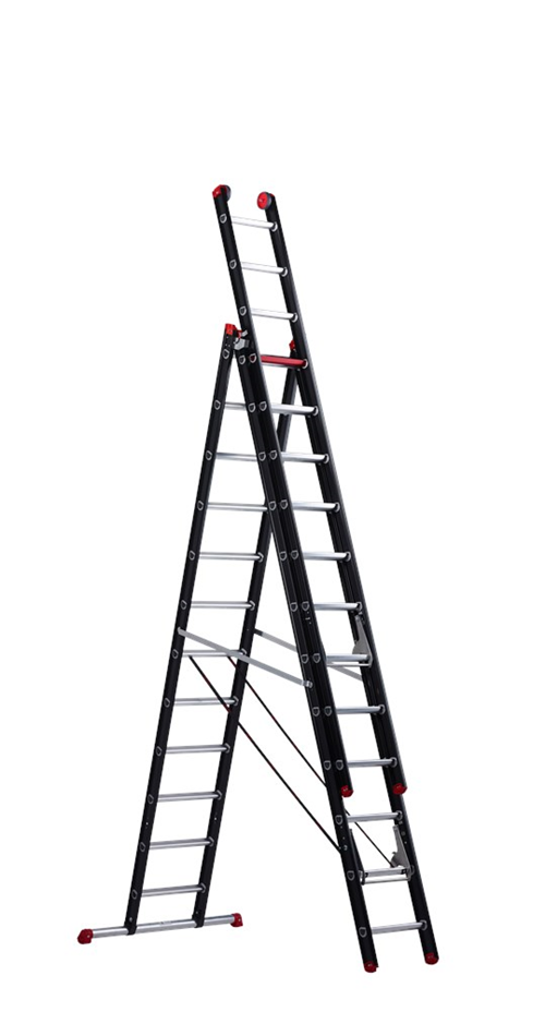 Reformladder Aluminium Zwart Altrex - MOUNTER ZR 3083 3X12 TREDEN Reformladder Aluminium Zwart Altrex - MOUNTER ZR 3083 3X12 TREDEN