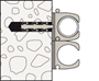 buisclip nylon fischer-8 buisclip nylon fischer-8