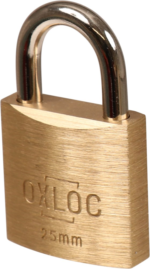 Hangslot Messing Oxloc - 25MM Hangslot Messing Oxloc - 25MM
