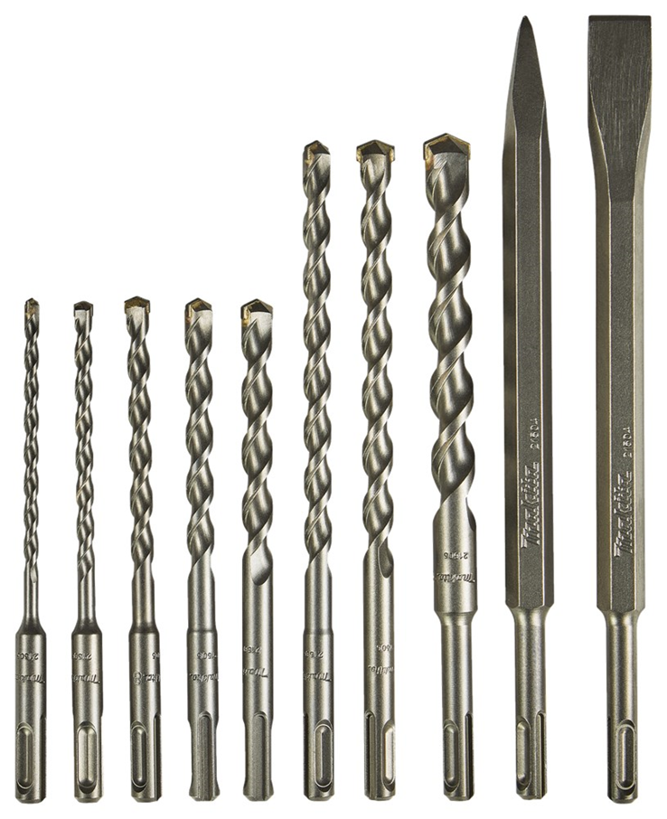betonboor-/beitelset sds-plus makita betonboor-/beitelset sds-plus makita
