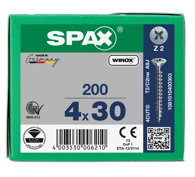 spaanplaatschroef wirox spax spaanplaatschroef wirox spax