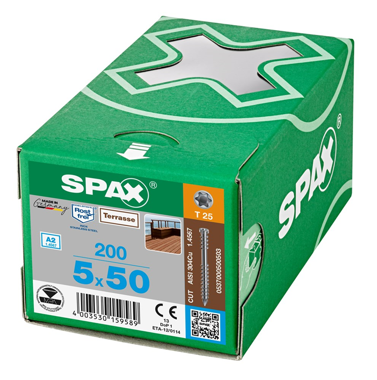 vlonderschroef rvs a2 spax vlonderschroef rvs a2 spax