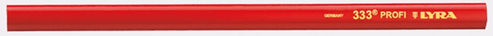 Timmermanspotlood Ovaal Lyra - 333 ROOD 240MM Timmermanspotlood Ovaal Lyra - 333 ROOD 240MM
