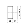 verbindingsmof pvc grijs hwa-4 verbindingsmof pvc grijs hwa-4
