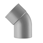 bocht pvc grijs rwa-3 bocht pvc grijs rwa-3