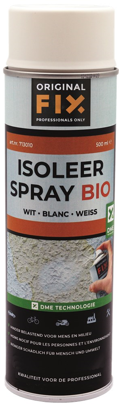 Isoleerspray Originalfix Bio - 500ML WIT - DME (CO2-vrij) Isoleerspray Originalfix Bio - 500ML WIT - DME (CO2-vrij)