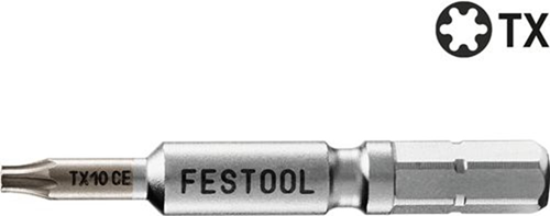 Schroefbit Lang Torx Festool - TX10-50 CENTRO SET à 2 STUKS Schroefbit Lang Torx Festool - TX10-50 CENTRO SET à 2 STUKS