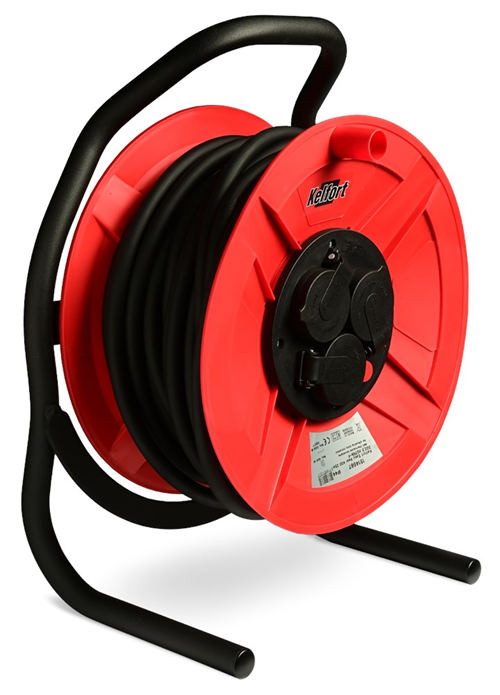 Kabelhaspel Neopreen Kelfort - 3X2.50MM2  25M  IP44 Kabelhaspel Neopreen Kelfort - 3X2.50MM2  25M  IP44