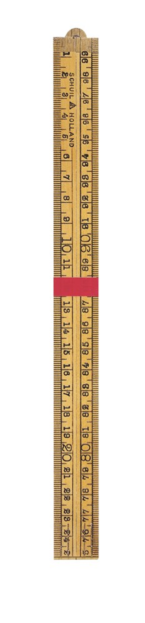 Duimstok Palmhout Schuil - 1514 1M Eg-ijkklasse II Duimstok Palmhout Schuil - 1514 1M Eg-ijkklasse II
