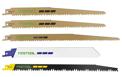 Reciprozaagbladenset Festool - RS-SORT 5-DELIG Reciprozaagbladenset Festool - RS-SORT 5-DELIG