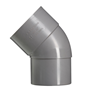 bocht pvc grijs hwa-3 bocht pvc grijs hwa-3