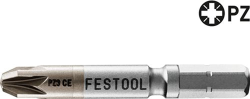 Schroefbit Lang Pozidriv Festool - PZ3-50 CENTRO SET à 2 STUKS Schroefbit Lang Pozidriv Festool - PZ3-50 CENTRO SET à 2 STUKS