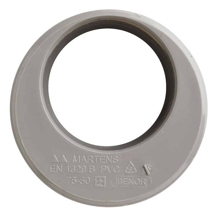 verloopring excentrisch pvc grijs rwa verloopring excentrisch pvc grijs rwa