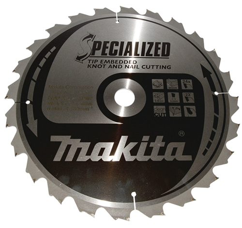 Cirkelzaagblad Hm Makita - 355X3.0X30MM 24T ATB Cirkelzaagblad Hm Makita - 355X3.0X30MM 24T ATB