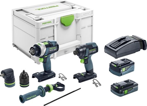 Accu Combiset Festool 5.0/4.0Ah/18.0V - TID18 5.0/4.0-SET TPC18 18.0V Accu Combiset Festool 5.0/4.0Ah/18.0V - TID18 5.0/4.0-SET TPC18 18.0V